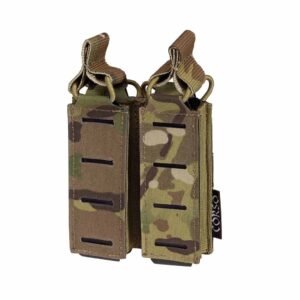 Poche porte-chargeurs double pour pistolet Dagger MK1 Laser - Corso Tactical - Multicam - airsoft - equipement tactiques