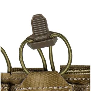 Poche porte-chargeurs triple MP5/MP7 Dagger Laser - Corso Tactical - Coyote - airsoft - equipement tactiques