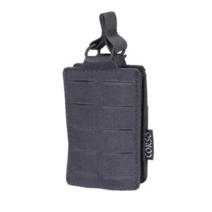 Poche porte-chargeur simple M4 Dagger MK1 Laser - Corso Tactical - Noir - airsoft - equipement tactiques