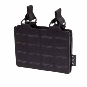 Poche porte-chargeurs double M4 Dagger MK1 Laser - Corso Tactical - Noir - airsoft - equipement tactiques