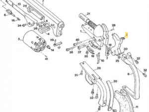 Davide PEDERSOLI & C - CHIEN COLT/ARMY - Réf Peder. : 080A000002 - pièces diverses