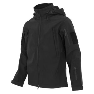 summit softshell jacket black l