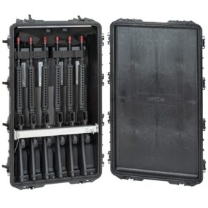 explorer case 10826 bd5 1080 x 620 x 260 mm, black, rifle adjustable barrel