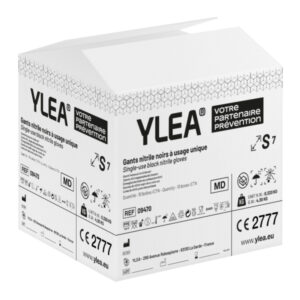 ylea gant nitrile noir xl l'unite