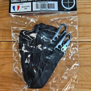 kit de 2 bretelles pour fixation sangle duka sur porte plaque