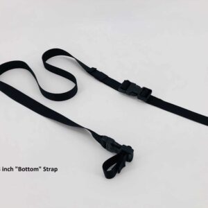 set de sangle bas bas pour panneau horizontal coloris noir (sku : 000107)