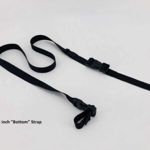 set de sangle bas bas pour panneau horizontal coloris noir (sku : 000107)