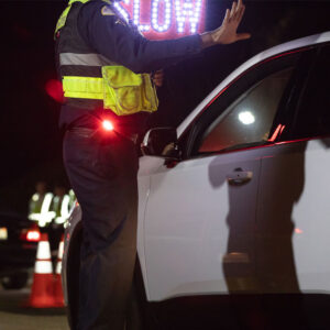 scout jbk white & red led clip light