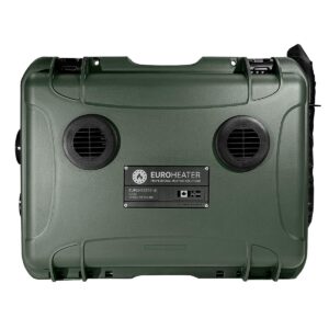 chauffage a air professionel euroheater 4d vert od 4kw