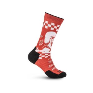 chaussettes sock & awe crew pizza delivery rouge (460) 5.11