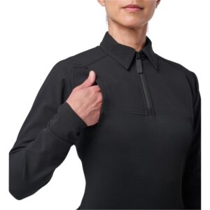 pull over femme mock neck ls noir 5.11
