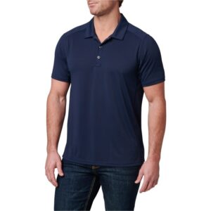 polo manches courtes paramount 2.0 bleu pacific navy (721) 5.11