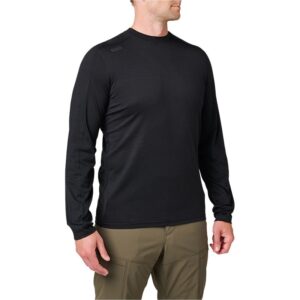 haut sulli uv merino crew ls noir 5.11