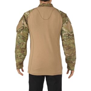 chemise rapid assault tdu® multicam® authentique – manches ripstop | 5.11