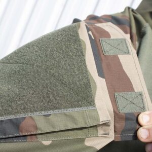 chemise de combat rapid camouflage français zip vert 5.11
