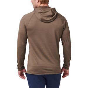 sweat à capuche stratos marron 5.11