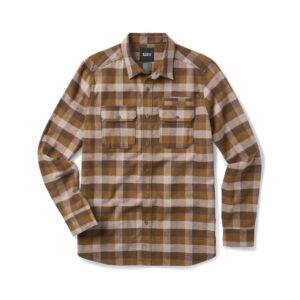 chemise lester flanelle dark earth 1304 5.11 tactical