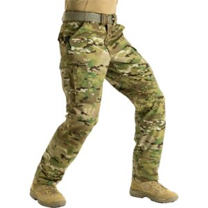 pantalon tdu relaxed fit cargo multicam 5.11 – pantalon tactique ripstop résistant et déperlant