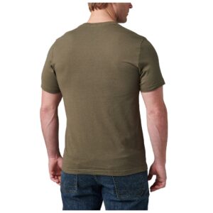 t shirt atmos logo ranger green 186 coton 5.11 tactical