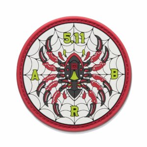patch bladed spider crimson 5.11 tactical – Écusson autoagrippant pvc