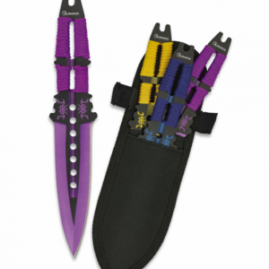 DESTOCKAGE - Set 3 couteaux à lancer Albainox. 18.9