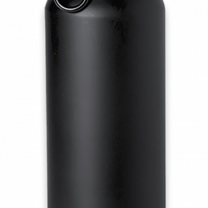 DESTOCKAGE - Gourde étanche noire 800 ml + mousqueton