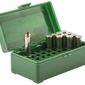 DESTOCKAGE - BOÎTE DE RANGEMENT 50 MUNITIONS CAL. 357 MAGNUM
