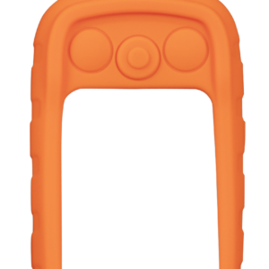 DESTOCKAGE - COQUE SILICONE ALPHA 100 TACTILE ORANGE