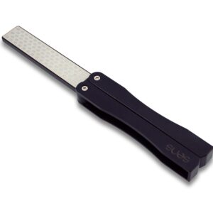 fusils a aiguiser revetement diamant 2 cotes a manche pliant