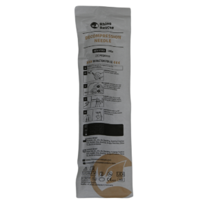 aiguille de decompression 10 ga avec robinet usage militaire coyote