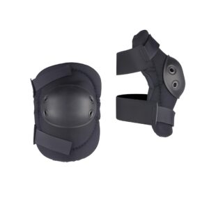 coudières altaflex altalok noires – protection souple et robuste – alta tactical