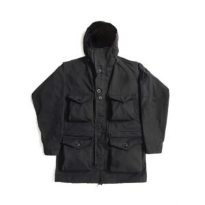 veste guerilla basic smock b110 noir arktis