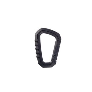 mini carabiner noir