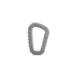 mini carabiner gris
