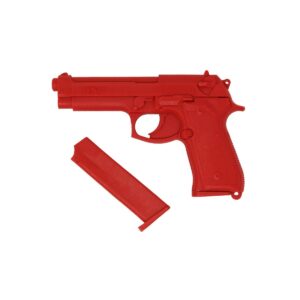 red gun beretta 92 w/ drop out magazine (factice)
