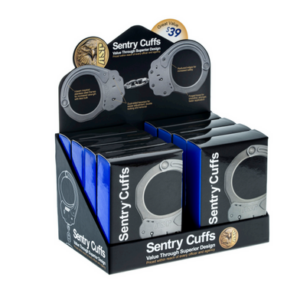 sentry handcuff chain self merchandiser (8 pcs)