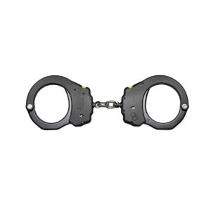 menottes ultra plus chaine acier noires 1 pawl (yellow, tactical)