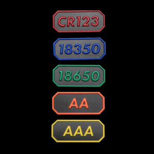 thyrm battery patches noir