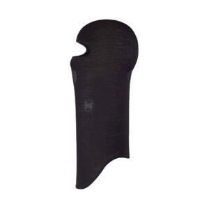 cagoule balaclava mérinos solid noir buff