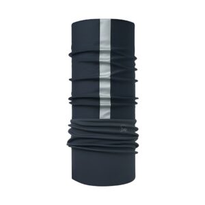 tour de cou buff reflective bleu marine – visibilité nocturne – haute sécurité