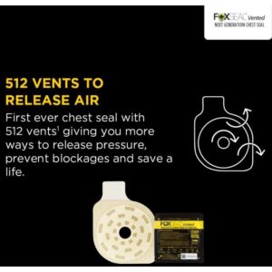 pansement thoracique foxseal® vented 360° hyper vent system