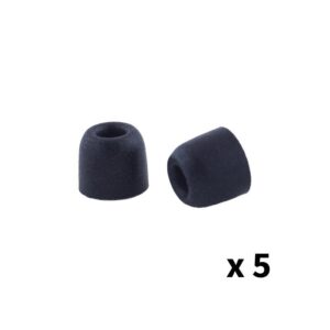 embouts mousse medium x5