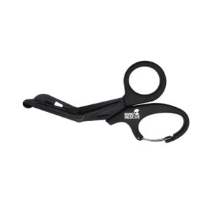 ciseaux trauma mousqueton 19 cm noir