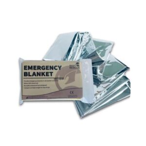 couverture de survie vert od / alu