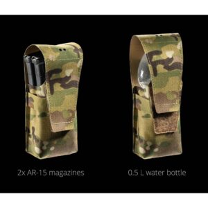 pochette double ar sans boucle multicam frog.pro