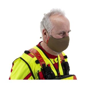 masque protection facial r+ lavable thin blue line frog.pro