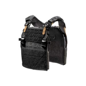 hawk plate carrier avant et arrière noir frog.pro