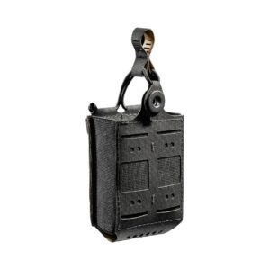 medium radio pouch noir pochette radio taille moyenne frog.pro