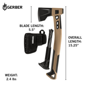 bushcraft hachette lame de 140mm