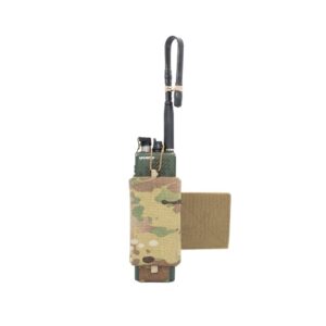 pochette radio prc matelassée multicam